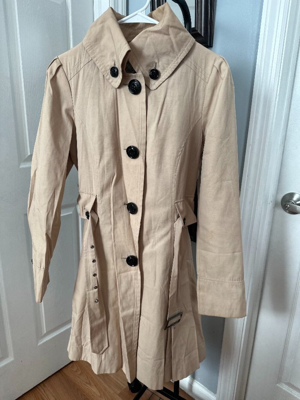 Steve Madden Double Breasted Spring Trench Coat